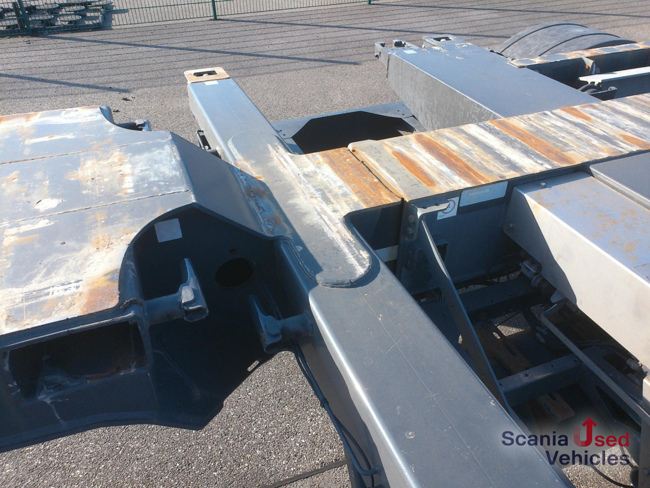 BROSHUIS Container Chassis 20-40-45 Fuss Lift - Semiremorcă transport containere/ Swap body: Foto 5 BROSHUIS Container Chassis 20-40-45 Fuss Lift - Semiremorcă transport containere/ Swap body: Foto 5