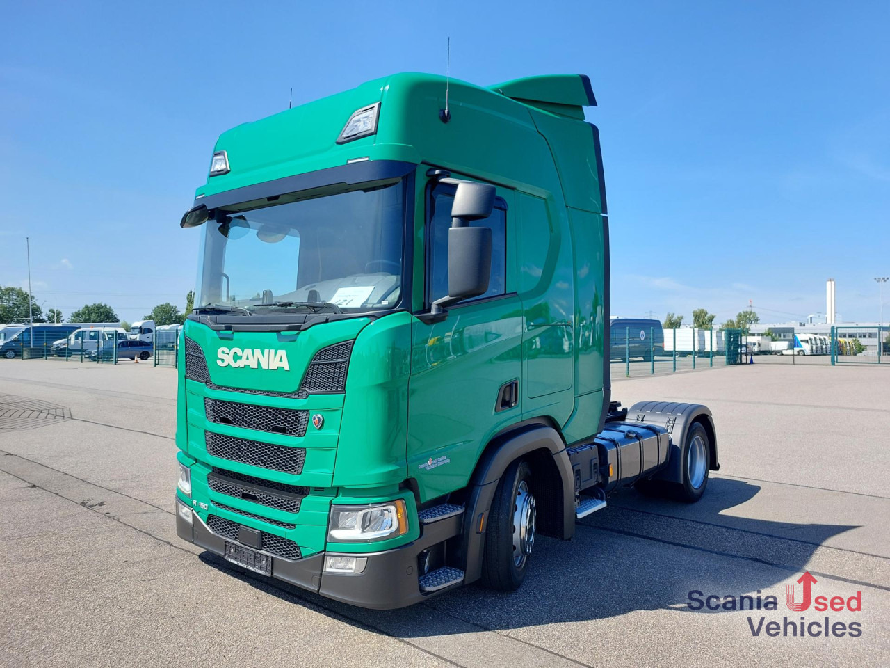 SCANIA R 450 A4x2EB Mega Jumbo Volumen DAB Standklima - Cap tractor: Foto 1 SCANIA R 450 A4x2EB Mega Jumbo Volumen DAB Standklima - Cap tractor: Foto 1