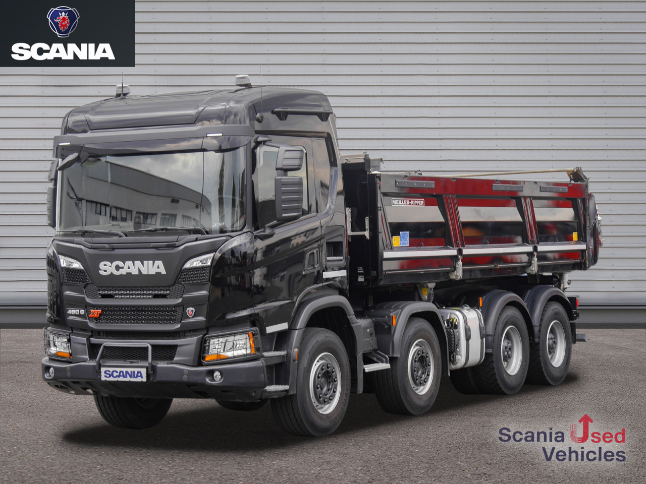 SCANIA G 460 B8x4HZ XT - Meiller D421 / Bordmatik - - Camion basculantă: Foto 1 SCANIA G 460 B8x4HZ XT - Meiller D421 / Bordmatik - - Camion basculantă: Foto 1