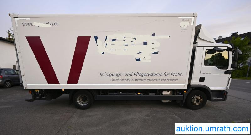 MAN (V181) MAN TGL 12.250 4x2 L/BL Koffer Ladebordwand Klimaautomatik NAVI Luftfederung Automatikgetriebe EURO 6 - Camion furgon: Foto 5 MAN (V181) MAN TGL 12.250 4x2 L/BL Koffer Ladebordwand Klimaautomatik NAVI Luftfederung Automatikgetriebe EURO 6 - Camion furgon: Foto 5