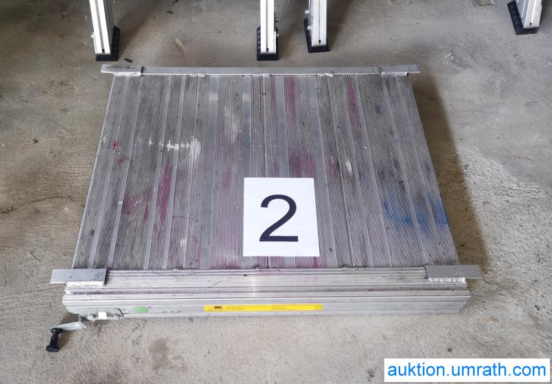 Posten Konvolut Zarges Plattform Laufsteg Bühne Überstieg Gehsteig Sockel Treppen Aluminium hochwertig - Echipament de atelier: Foto 5 Posten Konvolut Zarges Plattform Laufsteg Bühne Überstieg Gehsteig Sockel Treppen Aluminium hochwertig - Echipament de atelier: Foto 5