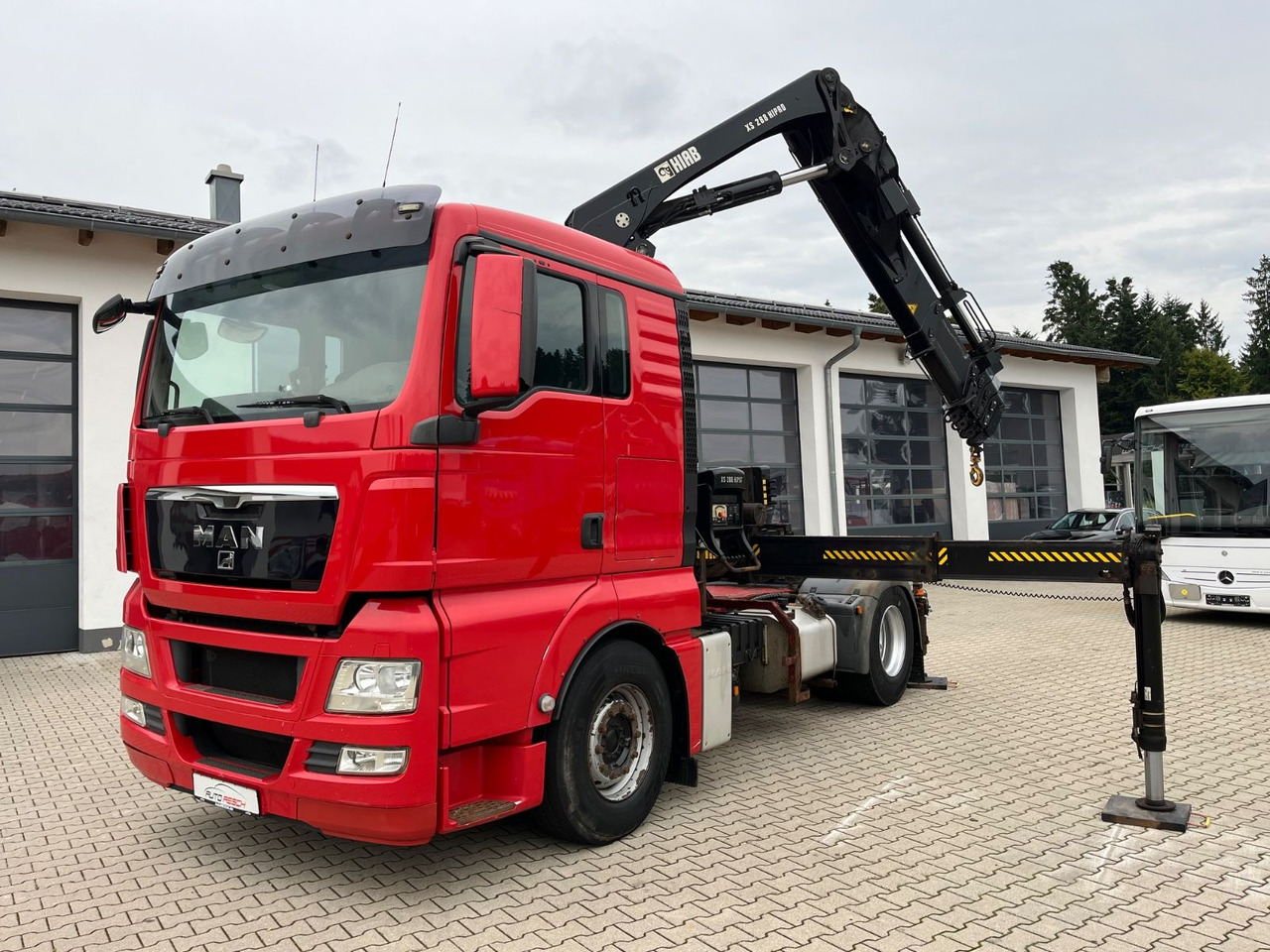 MAN TGX 18.400 mit Kran HIAB 288E P-5 HIPRO - Cap tractor: Foto 4 MAN TGX 18.400 mit Kran HIAB 288E P-5 HIPRO - Cap tractor: Foto 4