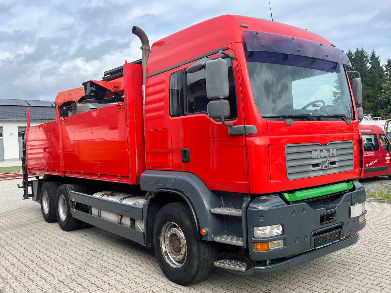 MAN TGA  26.480 mit Palfinger PK 24001L  mit Winde - Camion platformă, Camion cu macara: Foto 3 MAN TGA  26.480 mit Palfinger PK 24001L  mit Winde - Camion platformă, Camion cu macara: Foto 3