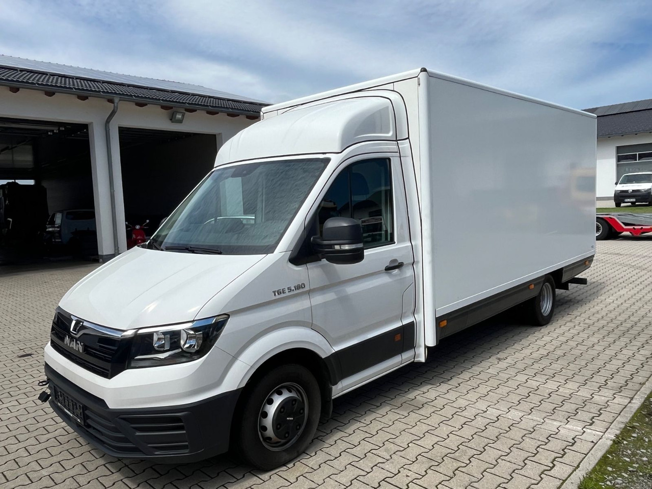 MAN TGE 5.180 RKB Koffer Turboladerschaden - Autoutilitară box: Foto 1 MAN TGE 5.180 RKB Koffer Turboladerschaden - Autoutilitară box: Foto 1