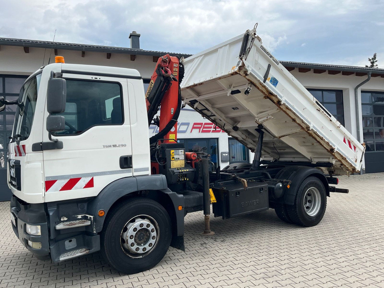 MAN TGM 18.290 Kipper Kran Palfinger PK 11001 - Camion basculantă, Camion cu macara: Foto 5 MAN TGM 18.290 Kipper Kran Palfinger PK 11001 - Camion basculantă, Camion cu macara: Foto 5