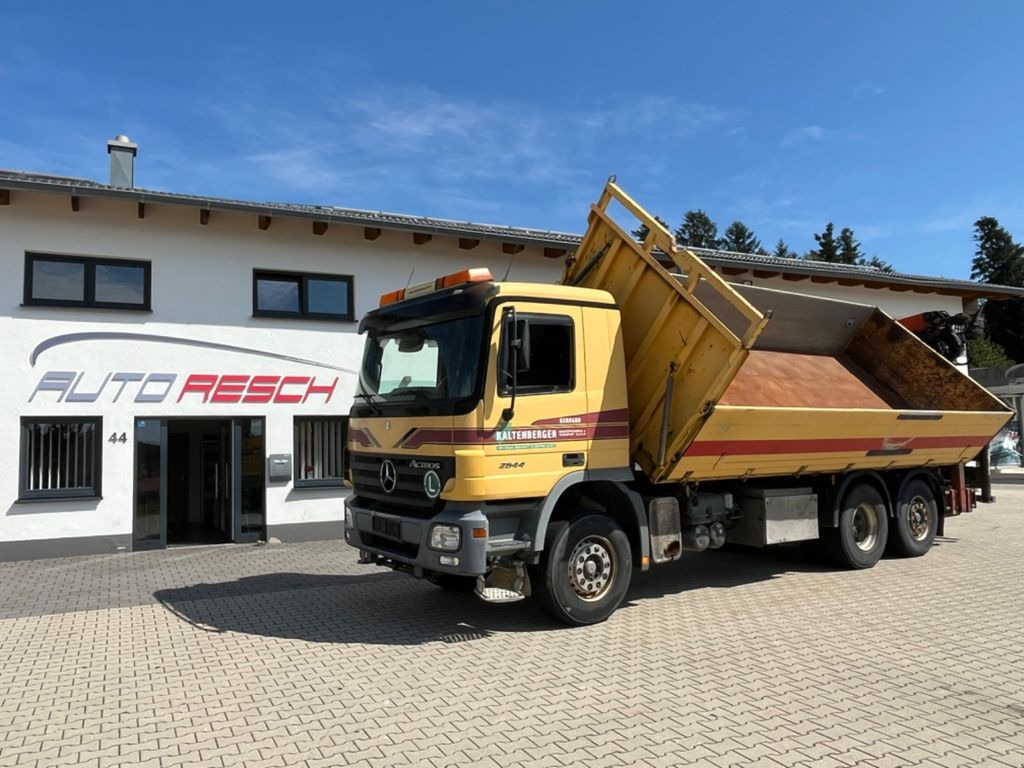 Mercedes-Benz Actros 2544 MP2 Kupplung Retarder PK 17502 - Camion basculantă, Camion cu macara: Foto 1 Mercedes-Benz Actros 2544 MP2 Kupplung Retarder PK 17502 - Camion basculantă, Camion cu macara: Foto 1