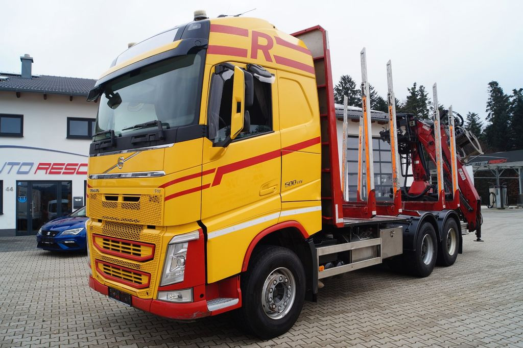 Volvo FH 500 Holztrans. mit Penz 12Z9 Holzkran Volvo FH 500 Holztrans. mit Penz 12Z9 Holzkran - Camion forestier, Camion cu macara: Foto 1 Volvo FH 500 Holztrans. mit Penz 12Z9 Holzkran Volvo FH 500 Holztrans. mit Penz 12Z9 Holzkran - Camion forestier, Camion cu macara: Foto 1