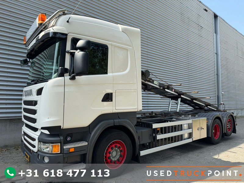 Scania R450 / Retarder / 25T NCH System / Night Klima / TUV: 3-2026 / NL Truck - Camion cu sistem de cablu: Foto 1 Scania R450 / Retarder / 25T NCH System / Night Klima / TUV: 3-2026 / NL Truck - Camion cu sistem de cablu: Foto 1
