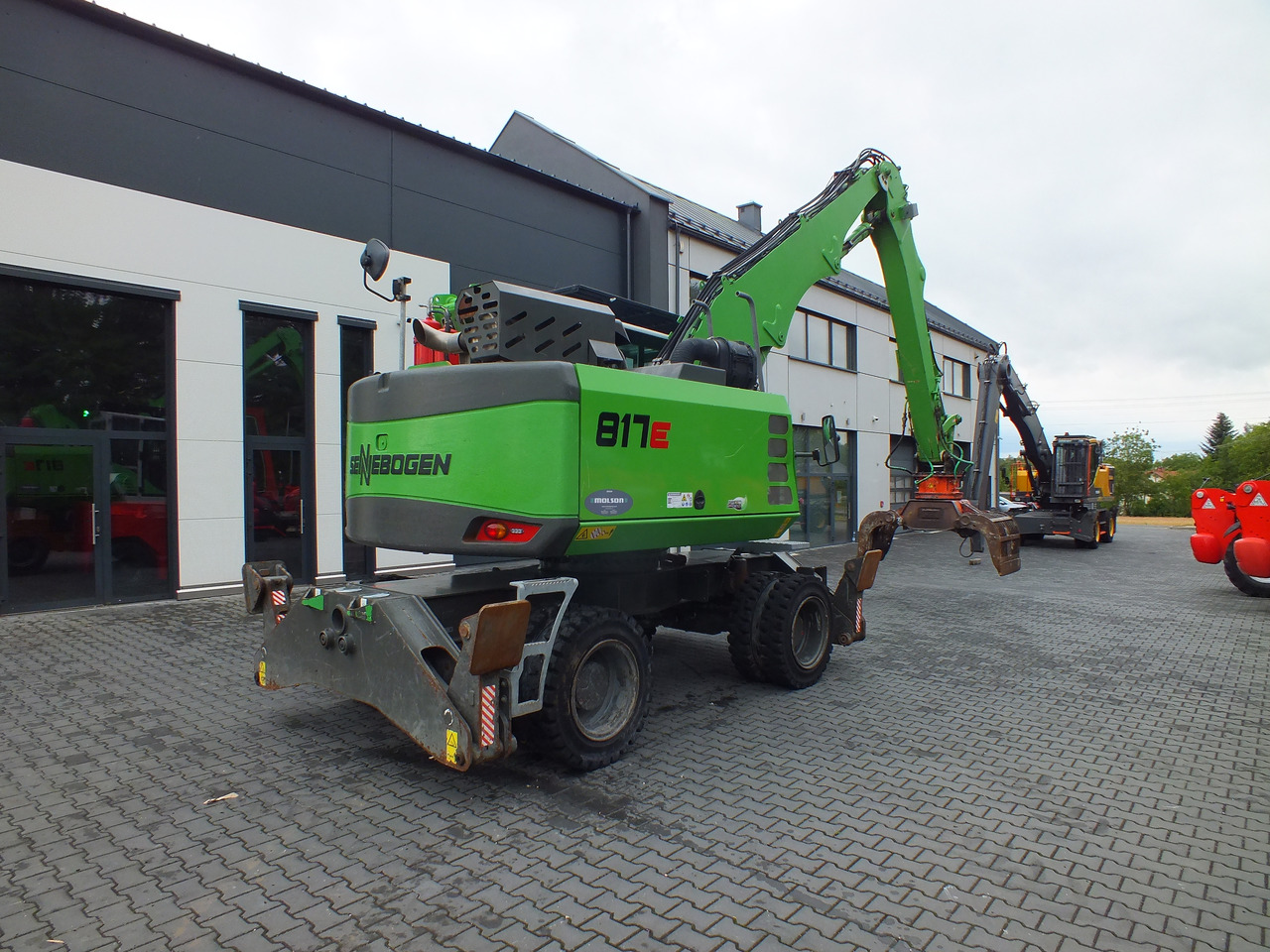 SENNEBOGEN 817E - Excavator pentru manipulare de materiale pentru Utilaje constructii: Foto 5 SENNEBOGEN 817E - Excavator pentru manipulare de materiale pentru Utilaje constructii: Foto 5