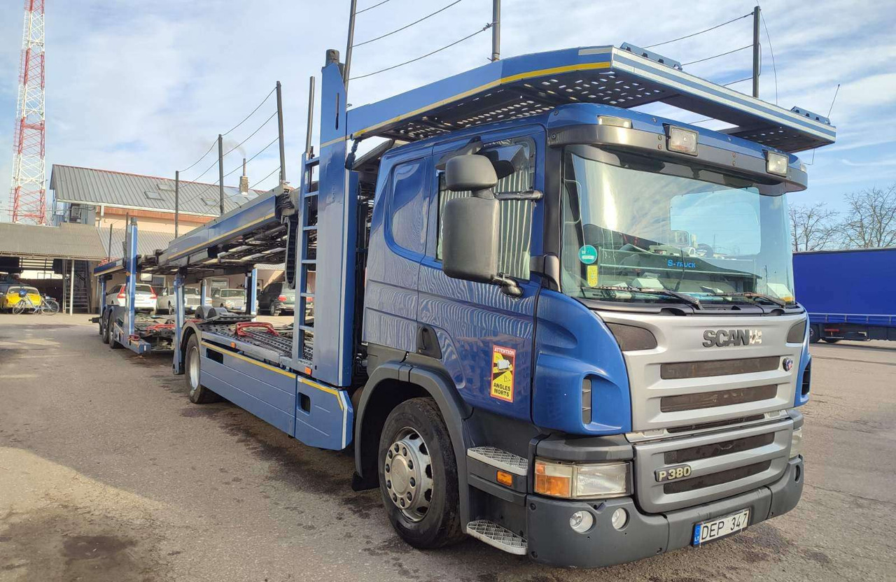 Scania P 380 LB - Camion transport auto: Foto 1 Scania P 380 LB - Camion transport auto: Foto 1