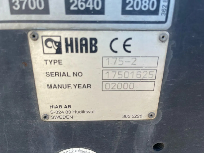 Kaiser HIAB 175, REMOTE control, retractable - Semiremorcă platformă: Foto 5 Kaiser HIAB 175, REMOTE control, retractable - Semiremorcă platformă: Foto 5