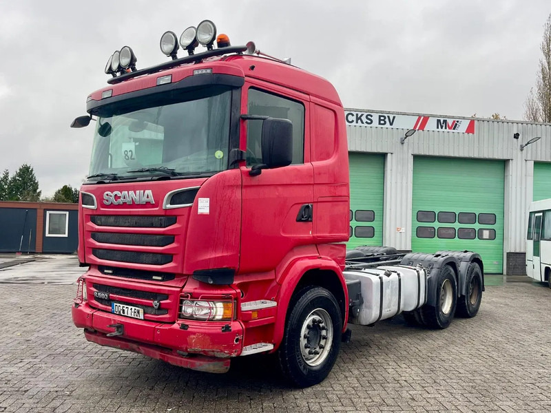 Scania R580 V8 6x4, RETARDER, FULL SPRING! hub reduction, BIG Axels - Camion şasiu: Foto 1 Scania R580 V8 6x4, RETARDER, FULL SPRING! hub reduction, BIG Axels - Camion şasiu: Foto 1