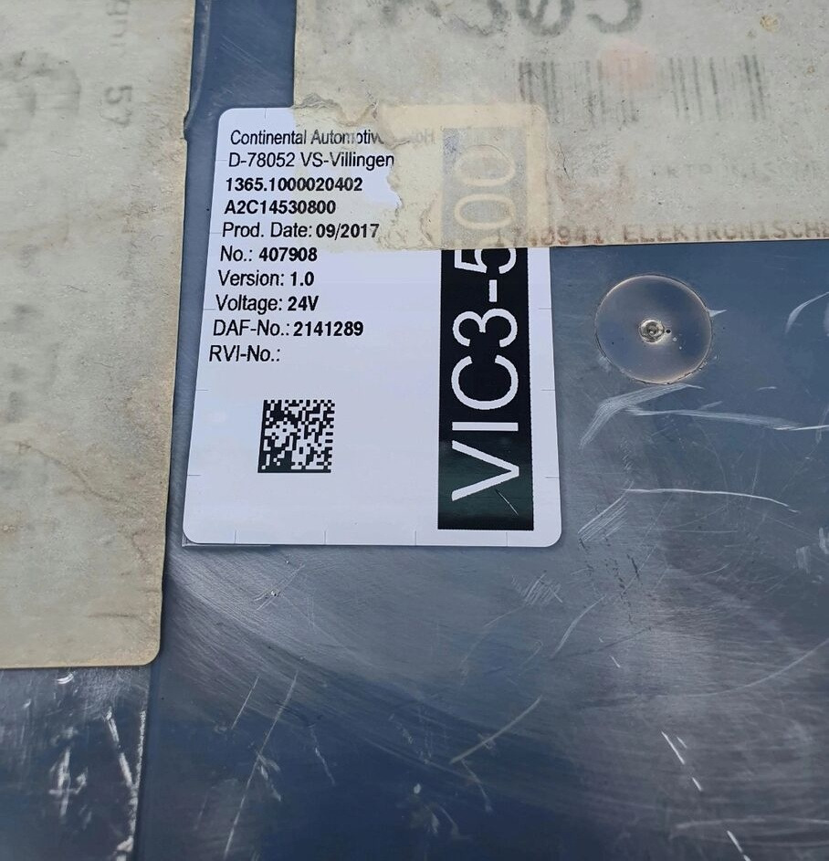 DAF - Calculator de bord pentru Camion: Foto 3 DAF - Calculator de bord pentru Camion: Foto 3