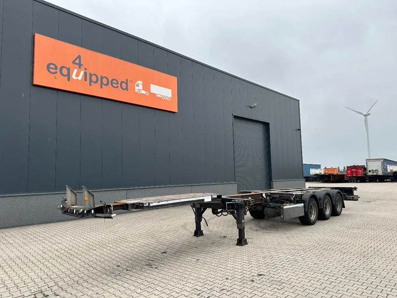 Broshuis 3UCC-39/45 FLN, 45FT High Cube multi, BPW, liftas, NL-chassis, 2x beschikbaar - Semiremorcă transport containere/ Swap body: Foto 1 Broshuis 3UCC-39/45 FLN, 45FT High Cube multi, BPW, liftas, NL-chassis, 2x beschikbaar - Semiremorcă transport containere/ Swap body: Foto 1