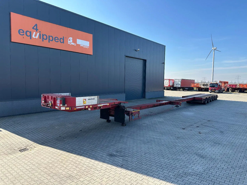 Broshuis 5ABSD-68/2, FIVE AXLE HYDRAULIC STEERED / 2x EXTENDABLE (27m) / SEMI LOW LOADER - Semiremorcă transport agabaritic: Foto 2 Broshuis 5ABSD-68/2, FIVE AXLE HYDRAULIC STEERED / 2x EXTENDABLE (27m) / SEMI LOW LOADER - Semiremorcă transport agabaritic: Foto 2