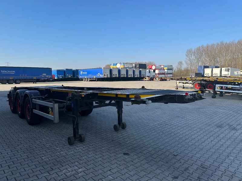 Burg 20FT / 20FT SWAP ADR (EX/II, EX/III, FL, AT) Chassis, 3.690kg, SAF INTRADISC, 2x Liftaxle, NL-chassis, APK/ADR: 08-2025 - Semiremorcă transport containere/ Swap body: Foto 5 Burg 20FT / 20FT SWAP ADR (EX/II, EX/III, FL, AT) Chassis, 3.690kg, SAF INTRADISC, 2x Liftaxle, NL-chassis, APK/ADR: 08-2025 - Semiremorcă transport containere/ Swap body: Foto 5