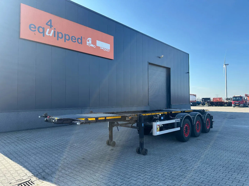 Burg 20FT / 20FT SWAP ADR (EX/II, EX/III, FL, AT), Leergewicht : 3.690kg, SAF INTRADISC, 2x Liftachse, NL-Chassis, APK/ADR: 08-2025 - Semiremorcă transport containere/ Swap body: Foto 1 Burg 20FT / 20FT SWAP ADR (EX/II, EX/III, FL, AT), Leergewicht : 3.690kg, SAF INTRADISC, 2x Liftachse, NL-Chassis, APK/ADR: 08-2025 - Semiremorcă transport containere/ Swap body: Foto 1