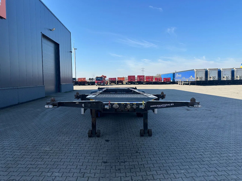 Burg 20FT / 20FT SWAP ADR (EX/II, EX/III, FL, AT), Leergewicht : 3.690kg, SAF INTRADISC, 2x Liftachse, NL-Chassis, APK/ADR: 08-2025 - Semiremorcă transport containere/ Swap body: Foto 5 Burg 20FT / 20FT SWAP ADR (EX/II, EX/III, FL, AT), Leergewicht : 3.690kg, SAF INTRADISC, 2x Liftachse, NL-Chassis, APK/ADR: 08-2025 - Semiremorcă transport containere/ Swap body: Foto 5