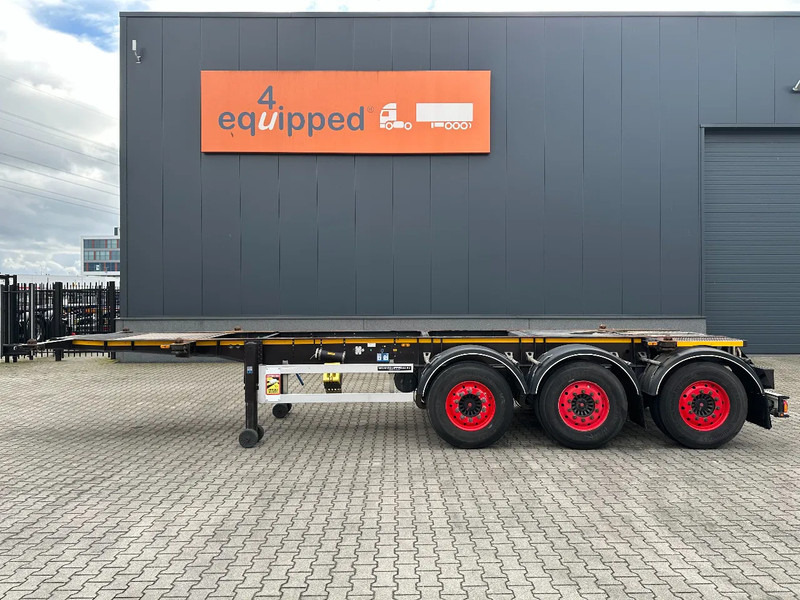 Burg 20FT / 20FT SWAP ADR (EX/II, EX/III, FL, AT), Leergewicht : 3.690kg, SAF INTRADISC, 2x Liftachse, NL-Chassis, APK/ADR: 10-2025 - Semiremorcă transport containere/ Swap body: Foto 2 Burg 20FT / 20FT SWAP ADR (EX/II, EX/III, FL, AT), Leergewicht : 3.690kg, SAF INTRADISC, 2x Liftachse, NL-Chassis, APK/ADR: 10-2025 - Semiremorcă transport containere/ Swap body: Foto 2