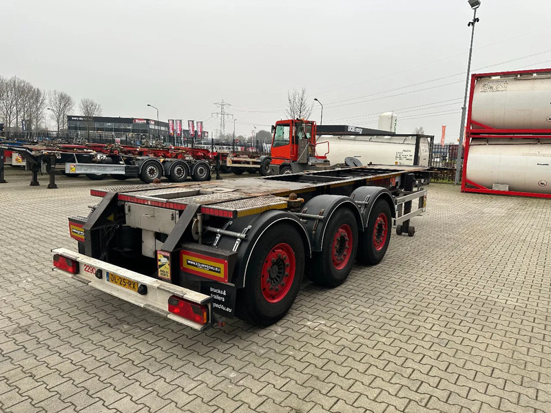 Burg 20FT ADR (EX/II, EX/III, FL, AT) Chassis, Empty weight : 3.690kg, SAF INTRADISC, 2x Liftaxle, NL-chassis, APK/ADR: 06-2025 - Semiremorcă transport containere/ Swap body: Foto 4 Burg 20FT ADR (EX/II, EX/III, FL, AT) Chassis, Empty weight : 3.690kg, SAF INTRADISC, 2x Liftaxle, NL-chassis, APK/ADR: 06-2025 - Semiremorcă transport containere/ Swap body: Foto 4
