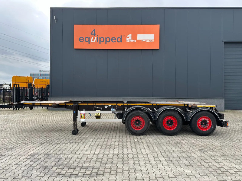 Burg 20FT ADR (EX/II, EX/III, FL, AT) Chassis, Leergewicht : 3.690kg, SAF INTRADISC, 2x Liftachse, NL-Chassis - Semiremorcă transport containere/ Swap body: Foto 2 Burg 20FT ADR (EX/II, EX/III, FL, AT) Chassis, Leergewicht : 3.690kg, SAF INTRADISC, 2x Liftachse, NL-Chassis - Semiremorcă transport containere/ Swap body: Foto 2