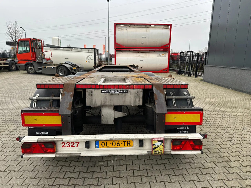Burg 20FT ADR (EX/II, EX/III, FL, AT) Chassis, leeggewicht: 3.690kg, SAF INTRADISC, 2x Liftaxle, NL-chassis, APK: 08-2025 - Semiremorcă transport containere/ Swap body: Foto 4 Burg 20FT ADR (EX/II, EX/III, FL, AT) Chassis, leeggewicht: 3.690kg, SAF INTRADISC, 2x Liftaxle, NL-chassis, APK: 08-2025 - Semiremorcă transport containere/ Swap body: Foto 4