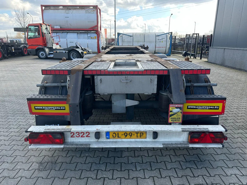 Burg 20FT ADR (EX/II, EX/III, FL, AT), Leergewicht : 3.690kg, SAF INTRADISC, 2x Liftachse, NL-Chassis - Semiremorcă transport containere/ Swap body: Foto 4 Burg 20FT ADR (EX/II, EX/III, FL, AT), Leergewicht : 3.690kg, SAF INTRADISC, 2x Liftachse, NL-Chassis - Semiremorcă transport containere/ Swap body: Foto 4