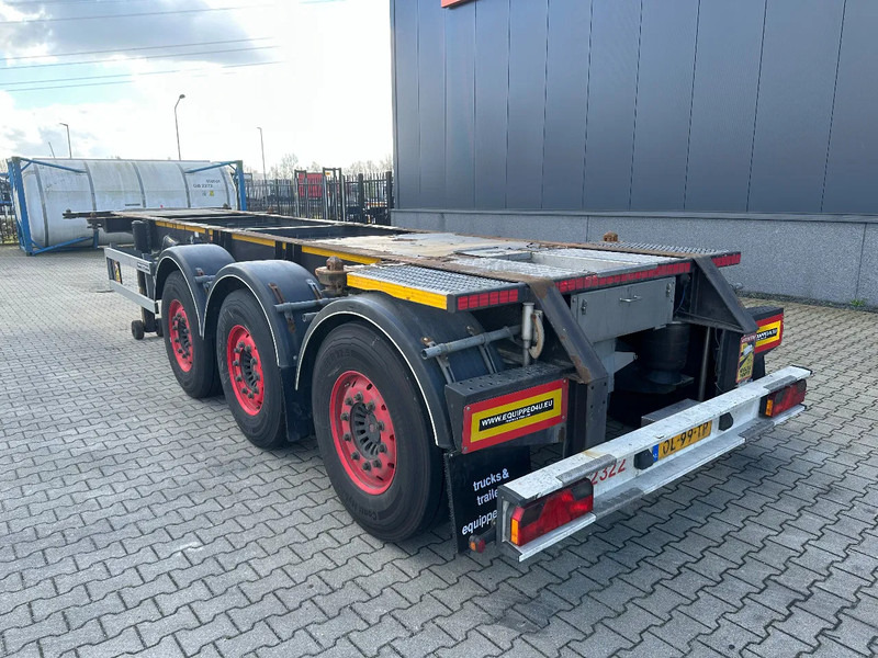 Burg 20FT ADR (EX/II, EX/III, FL, AT), Leergewicht : 3.690kg, SAF INTRADISC, 2x Liftachse, NL-Chassis - Semiremorcă transport containere/ Swap body: Foto 3 Burg 20FT ADR (EX/II, EX/III, FL, AT), Leergewicht : 3.690kg, SAF INTRADISC, 2x Liftachse, NL-Chassis - Semiremorcă transport containere/ Swap body: Foto 3