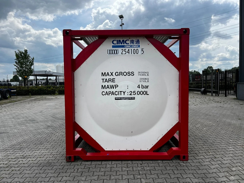CIMC 20FT ISO, 25.010L/1-COMP/3 BAFFELS/4 shutters, ADR valid until 01/2027 - Rezervor de stocare: Foto 5 CIMC 20FT ISO, 25.010L/1-COMP/3 BAFFELS/4 shutters, ADR valid until 01/2027 - Rezervor de stocare: Foto 5