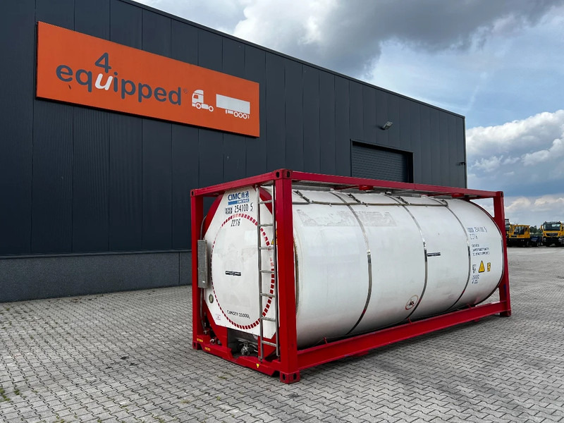 CIMC 20FT ISO, 25.010L/1-COMP/3 BAFFELS/4 shutters, ADR valid until 01/2027 - Rezervor de stocare: Foto 1 CIMC 20FT ISO, 25.010L/1-COMP/3 BAFFELS/4 shutters, ADR valid until 01/2027 - Rezervor de stocare: Foto 1
