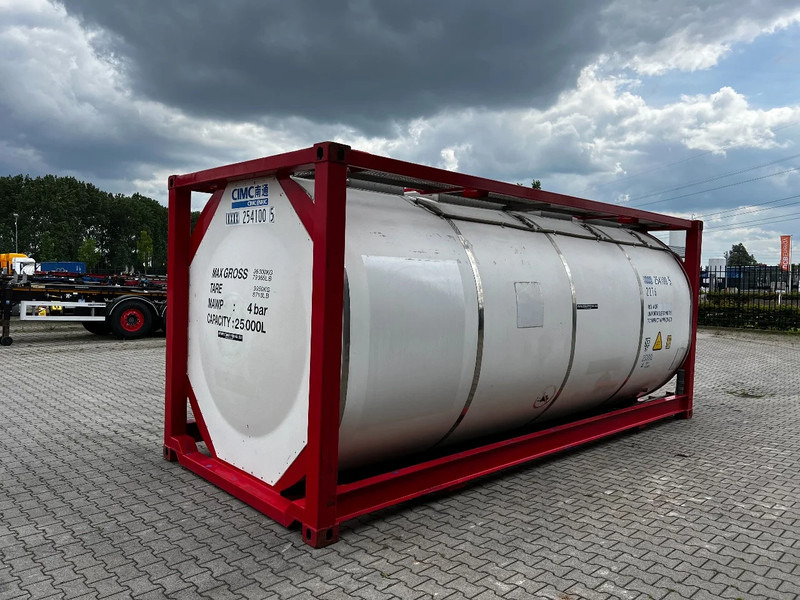 CIMC 20FT ISO, 25.010L/1-COMP/3 BAFFELS/4 shutters, ADR valid until 01/2027 - Rezervor de stocare: Foto 4 CIMC 20FT ISO, 25.010L/1-COMP/3 BAFFELS/4 shutters, ADR valid until 01/2027 - Rezervor de stocare: Foto 4