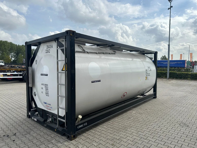 CIMC 20FT ISO / 25.030L - 1 comp. / L4BN / UN Portable / T11 / test: 10 -2026 - Rezervor de stocare: Foto 4 CIMC 20FT ISO / 25.030L - 1 comp. / L4BN / UN Portable / T11 / test: 10 -2026 - Rezervor de stocare: Foto 4