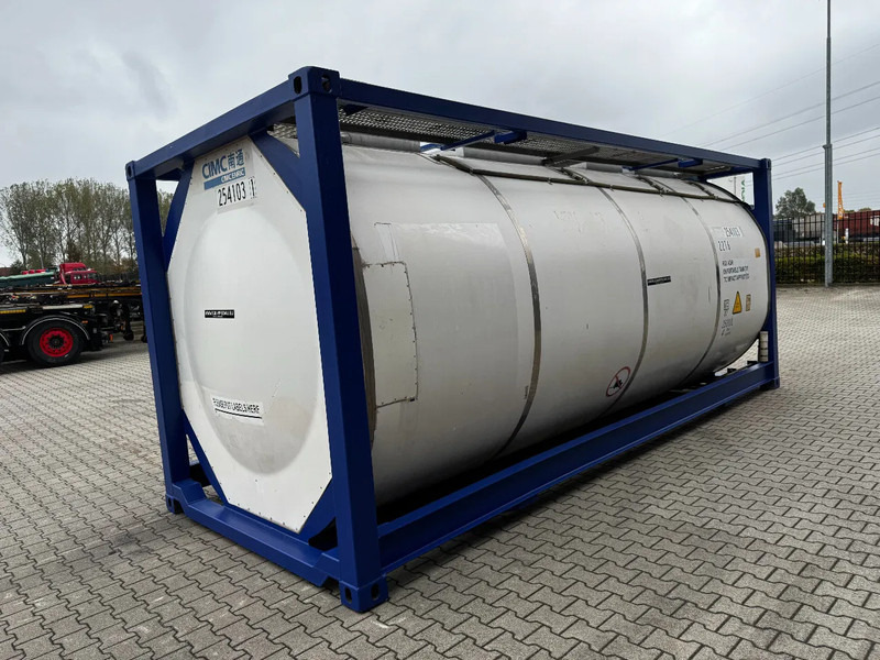 CIMC 20FT ISO, 25.050L / 1-COMP / 3 BAFFELS / T11 / 4 manholes / ADR valid until 04/2027 - Container cisternă: Foto 4 CIMC 20FT ISO, 25.050L / 1-COMP / 3 BAFFELS / T11 / 4 manholes / ADR valid until 04/2027 - Container cisternă: Foto 4