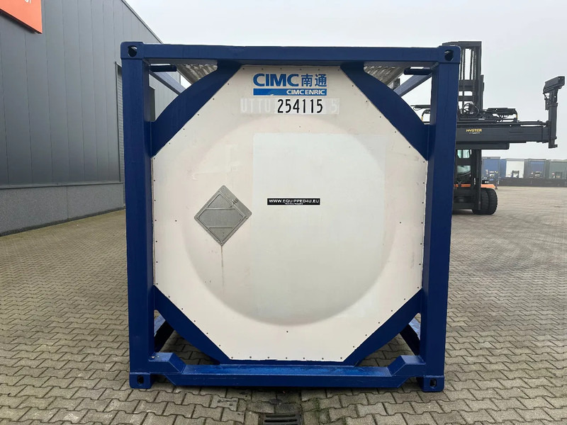 CIMC 20FT ISO, 25.050L / 1-COMP / 3 BAFFELS / T12 / 22T6 /, 4 manholes, ADR valid until 12/2026 - Rezervor de stocare: Foto 5 CIMC 20FT ISO, 25.050L / 1-COMP / 3 BAFFELS / T12 / 22T6 /, 4 manholes, ADR valid until 12/2026 - Rezervor de stocare: Foto 5