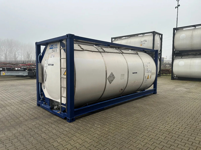 CIMC 20FT ISO, 25.050L / 1-COMP / 3 BAFFELS / T12 / 22T6 /, 4 manholes, ADR valid until 12/2026 - Rezervor de stocare: Foto 4 CIMC 20FT ISO, 25.050L / 1-COMP / 3 BAFFELS / T12 / 22T6 /, 4 manholes, ADR valid until 12/2026 - Rezervor de stocare: Foto 4