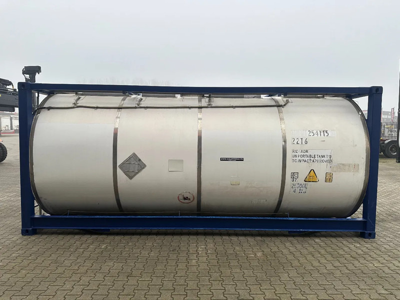 CIMC 20FT ISO, 25.050L / 1-COMP / 3 BAFFELS / T12 / 22T6 /, 4 manholes, ADR valid until 12/2026 - Rezervor de stocare: Foto 3 CIMC 20FT ISO, 25.050L / 1-COMP / 3 BAFFELS / T12 / 22T6 /, 4 manholes, ADR valid until 12/2026 - Rezervor de stocare: Foto 3