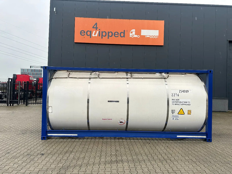 CIMC 20FT ISO, 25.060L / 1-COMP / 3 BAFFELS / T11 / 4 manholes / ADR valid until 10/2027 - Rezervor de stocare: Foto 2 CIMC 20FT ISO, 25.060L / 1-COMP / 3 BAFFELS / T11 / 4 manholes / ADR valid until 10/2027 - Rezervor de stocare: Foto 2