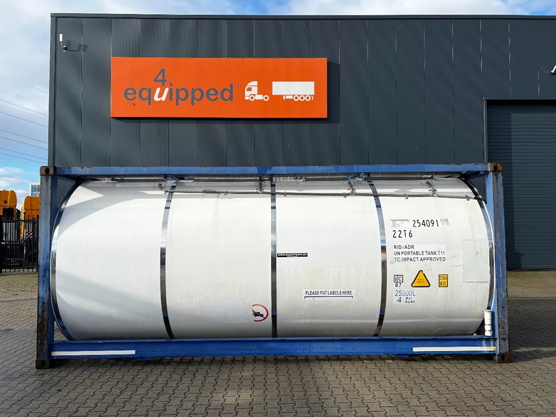 CIMC 20FT ISO, 25.070L/1-COMP/3 BAFFELS/4 manholes, ADR valid until 01/2027 - Rezervor de stocare: Foto 2 CIMC 20FT ISO, 25.070L/1-COMP/3 BAFFELS/4 manholes, ADR valid until 01/2027 - Rezervor de stocare: Foto 2