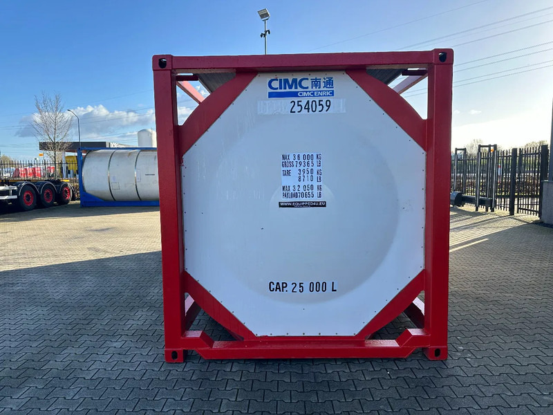 CIMC 20FT ISO, 25.080L / 1-COMP / 3 BAFFELS / T12 / 4 manholes / ADR valid until 12/2026 - Rezervor de stocare: Foto 5 CIMC 20FT ISO, 25.080L / 1-COMP / 3 BAFFELS / T12 / 4 manholes / ADR valid until 12/2026 - Rezervor de stocare: Foto 5