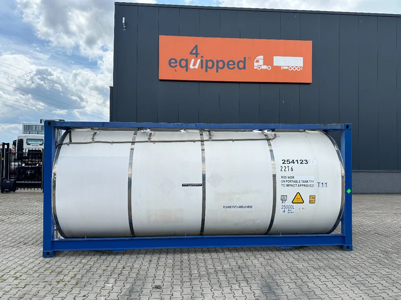 CIMC 20FT ISO, 25.090L/1-COMP/3 BAFFELS/4 manholes, 2.5Y- + CSC-inspection: 10/2026 - Rezervor de stocare: Foto 2 CIMC 20FT ISO, 25.090L/1-COMP/3 BAFFELS/4 manholes, 2.5Y- + CSC-inspection: 10/2026 - Rezervor de stocare: Foto 2