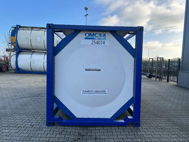 CIMC 20FT ISO, 25.090L / 1-COMP / 3 BAFFELS / T12 / 4 manholes / ADR valid until 02/2027 - Rezervor de stocare: Foto 5 CIMC 20FT ISO, 25.090L / 1-COMP / 3 BAFFELS / T12 / 4 manholes / ADR valid until 02/2027 - Rezervor de stocare: Foto 5