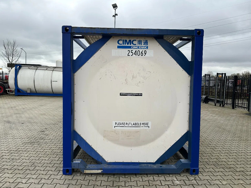 CIMC 20FT ISO, 25.090L / 1-COMP / 3 BAFFELS / T12 / 4 manholes / ADR valid until 06/2027 - Rezervor de stocare: Foto 5 CIMC 20FT ISO, 25.090L / 1-COMP / 3 BAFFELS / T12 / 4 manholes / ADR valid until 06/2027 - Rezervor de stocare: Foto 5