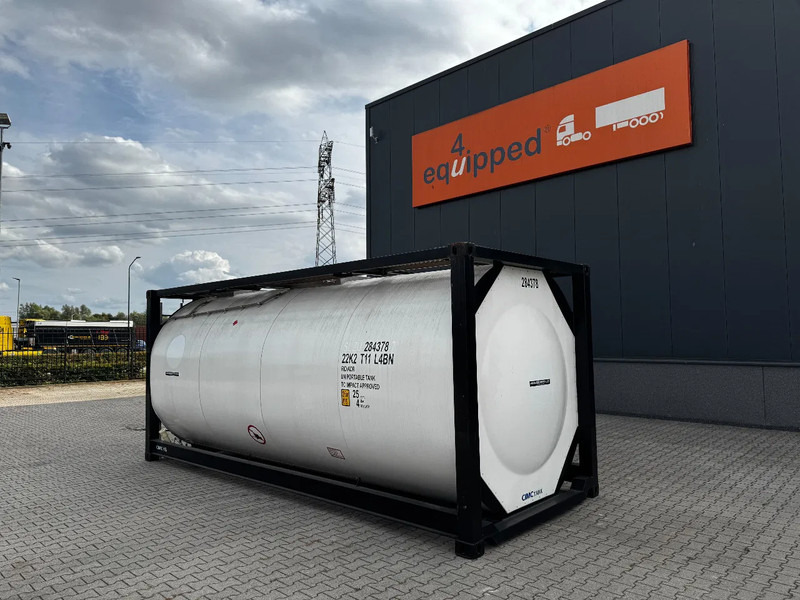 CIMC TOP: 2022, 20FT ISO, 25.030L, L4BN, UN Portable, T11, test:01 -2027 - Rezervor de stocare: Foto 3 CIMC TOP: 2022, 20FT ISO, 25.030L, L4BN, UN Portable, T11, test:01 -2027 - Rezervor de stocare: Foto 3