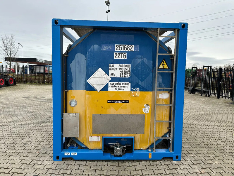 Consani 25.100L / 1-COMP, 20FT ISO, UN PORTABLE T11, 2,5Y-inspection till: 02-2028 - Rezervor de stocare: Foto 5 Consani 25.100L / 1-COMP, 20FT ISO, UN PORTABLE T11, 2,5Y-inspection till: 02-2028 - Rezervor de stocare: Foto 5