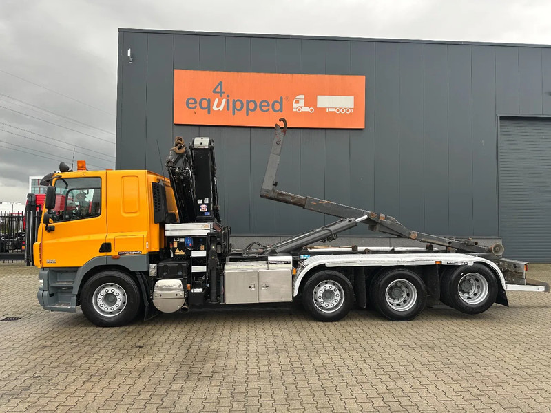 DAF CF 85.410 8x2 / HMF 3000 K6 crane (30T/m 6x extendable) + remote / HYVALIFT 26Tkg HOOK, / EURO-5 / NL-TRUCK - Camion cu cârlig, Camion cu macara: Foto 5 DAF CF 85.410 8x2 / HMF 3000 K6 crane (30T/m 6x extendable) + remote / HYVALIFT 26Tkg HOOK, / EURO-5 / NL-TRUCK - Camion cu cârlig, Camion cu macara: Foto 5