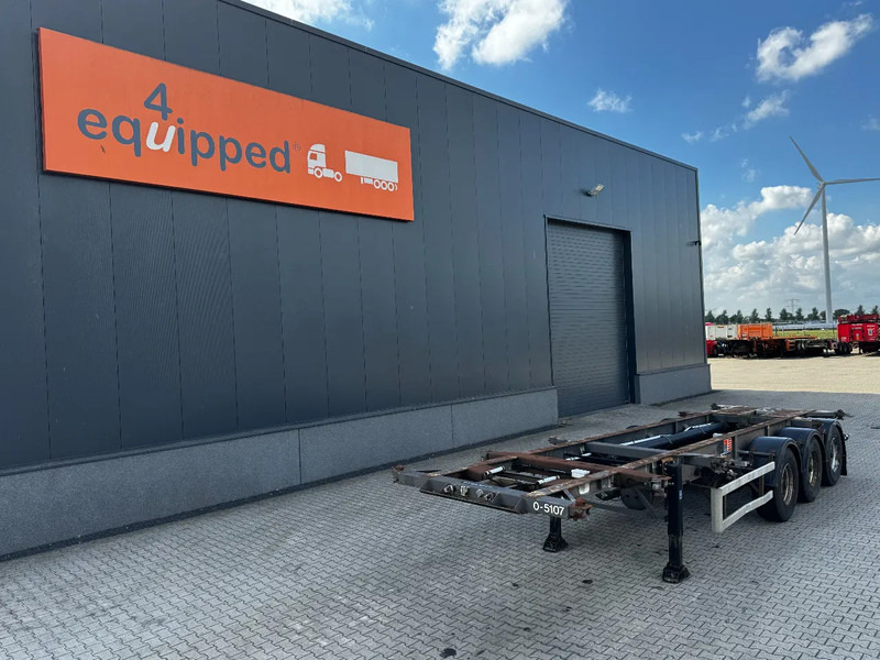 DESOT 20FT/30FT ADR-Chassis, Liftachse, Heckbundig, 2x vorhanden - Semiremorcă transport containere/ Swap body: Foto 1 DESOT 20FT/30FT ADR-Chassis, Liftachse, Heckbundig, 2x vorhanden - Semiremorcă transport containere/ Swap body: Foto 1