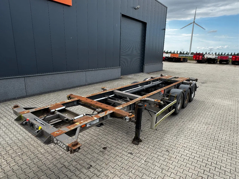 DESOT nice 20FT/30FT ADR-Chassis for SMALL PRICE, liftaxle, 5 twistlocks arms - Semiremorcă transport containere/ Swap body: Foto 4 DESOT nice 20FT/30FT ADR-Chassis for SMALL PRICE, liftaxle, 5 twistlocks arms - Semiremorcă transport containere/ Swap body: Foto 4