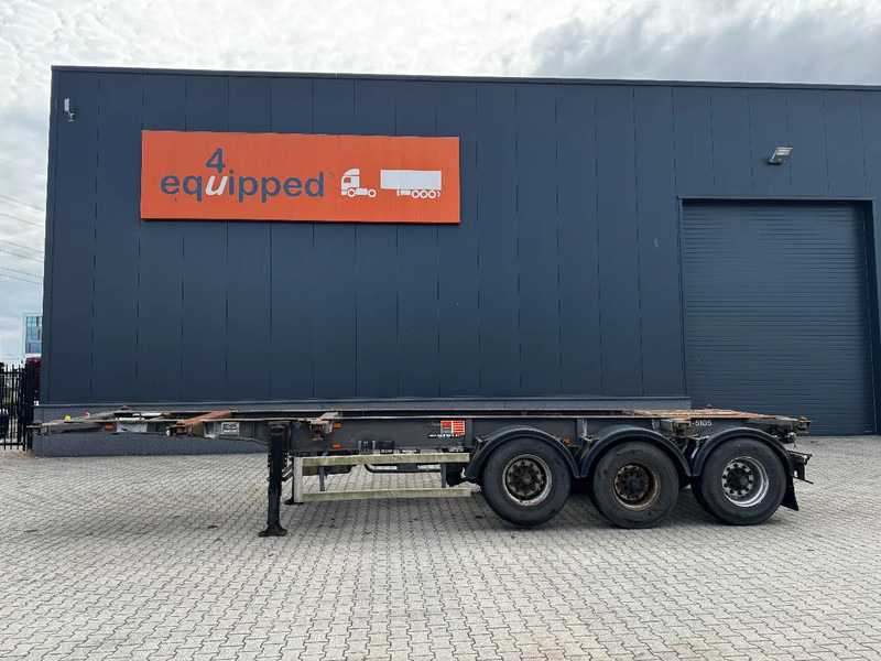 DESOT nice 20FT/30FT ADR-Chassis for SMALL PRICE, liftaxle, 5 twistlocks arms - Semiremorcă transport containere/ Swap body: Foto 2 DESOT nice 20FT/30FT ADR-Chassis for SMALL PRICE, liftaxle, 5 twistlocks arms - Semiremorcă transport containere/ Swap body: Foto 2