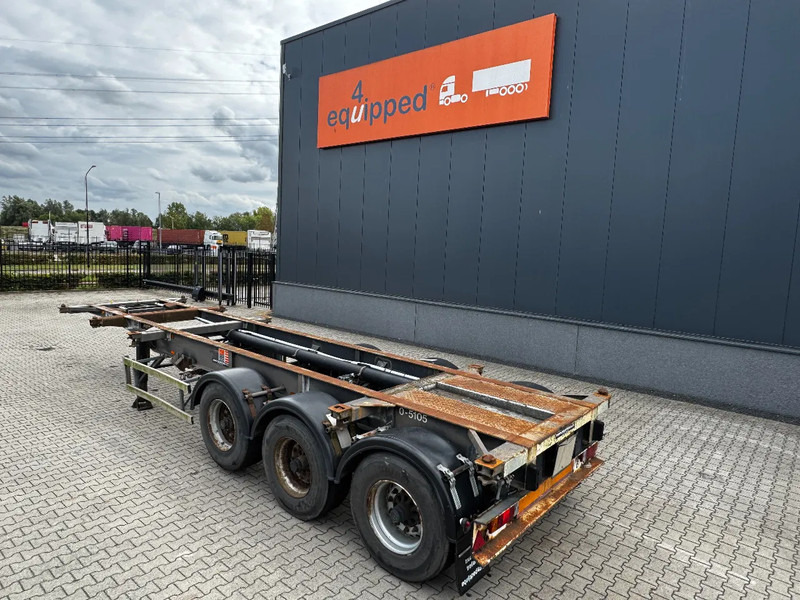 DESOT nice 20FT/30FT ADR-Chassis for SMALL PRICE, liftaxle, 5 twistlocks arms - Semiremorcă transport containere/ Swap body: Foto 3 DESOT nice 20FT/30FT ADR-Chassis for SMALL PRICE, liftaxle, 5 twistlocks arms - Semiremorcă transport containere/ Swap body: Foto 3