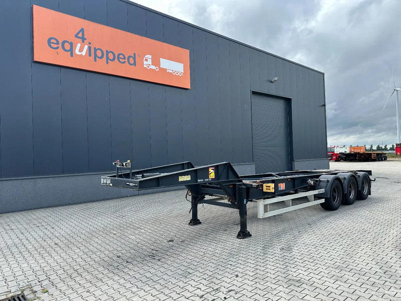 Diversen 20FT GOOSENECK ADR CHASSIS, BPW + DISC, ADR (FL, AT, OX), 4x available - Semiremorcă transport containere/ Swap body: Foto 1 Diversen 20FT GOOSENECK ADR CHASSIS, BPW + DISC, ADR (FL, AT, OX), 4x available - Semiremorcă transport containere/ Swap body: Foto 1